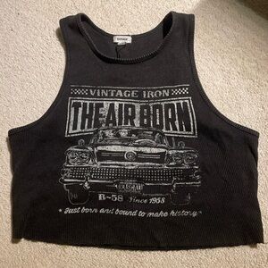 Garage Crop tank top